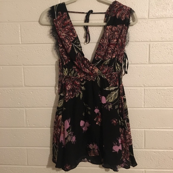 Free People Marnie Printed Slip - Picture 2 of 4